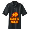 Heavyweight Cotton Pique Polo with Pocket Thumbnail